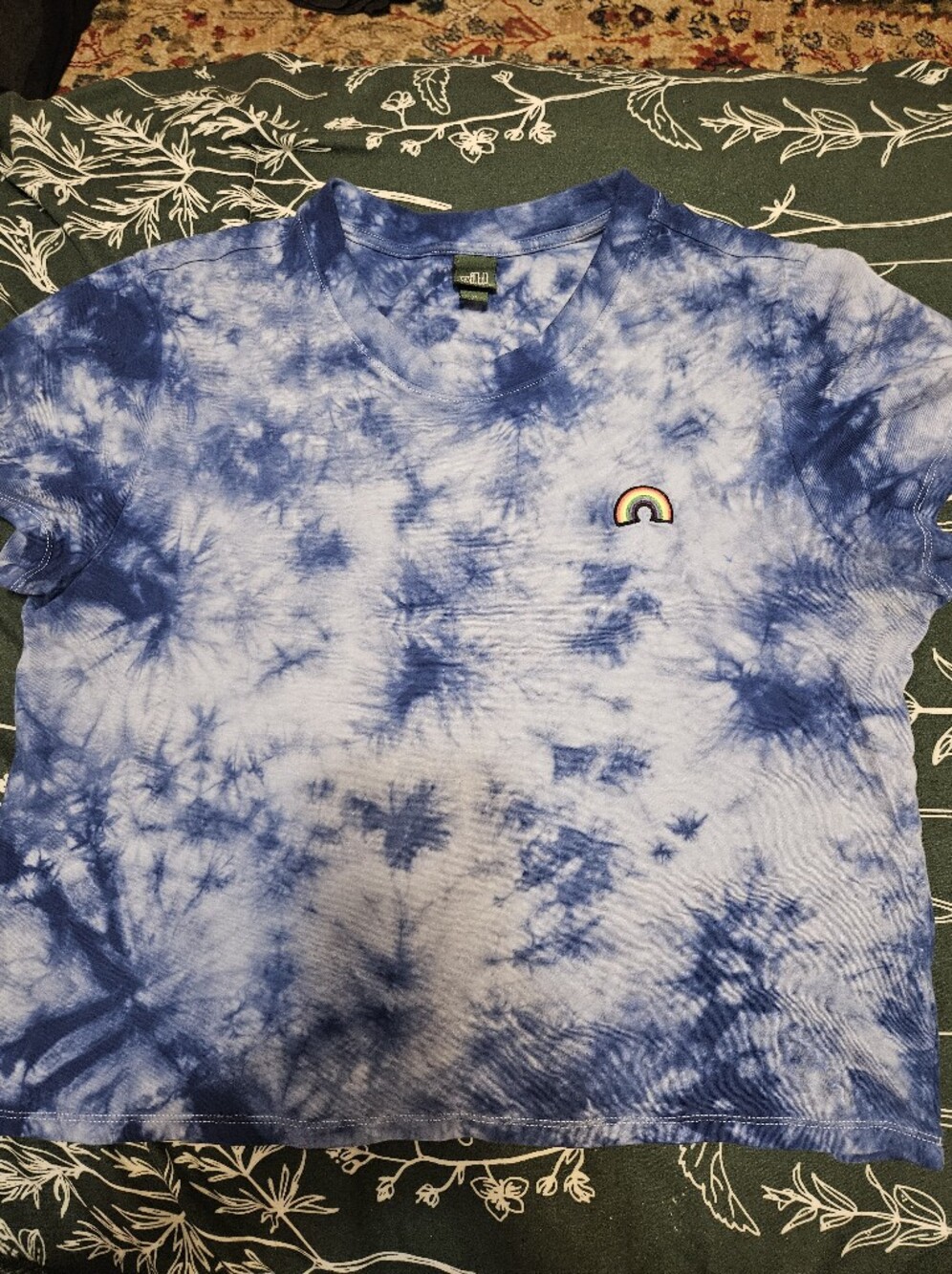 Tie Dye Cropped Shirt
